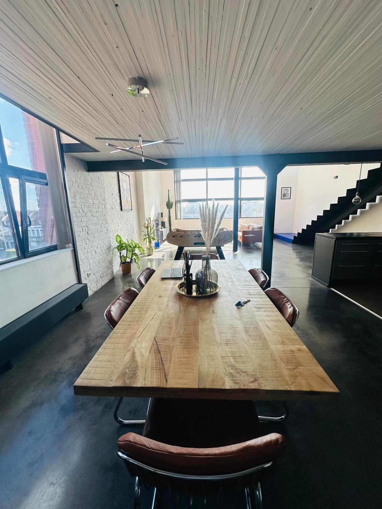 Loft Duplex And Rooftop Roubaix Exterior photo