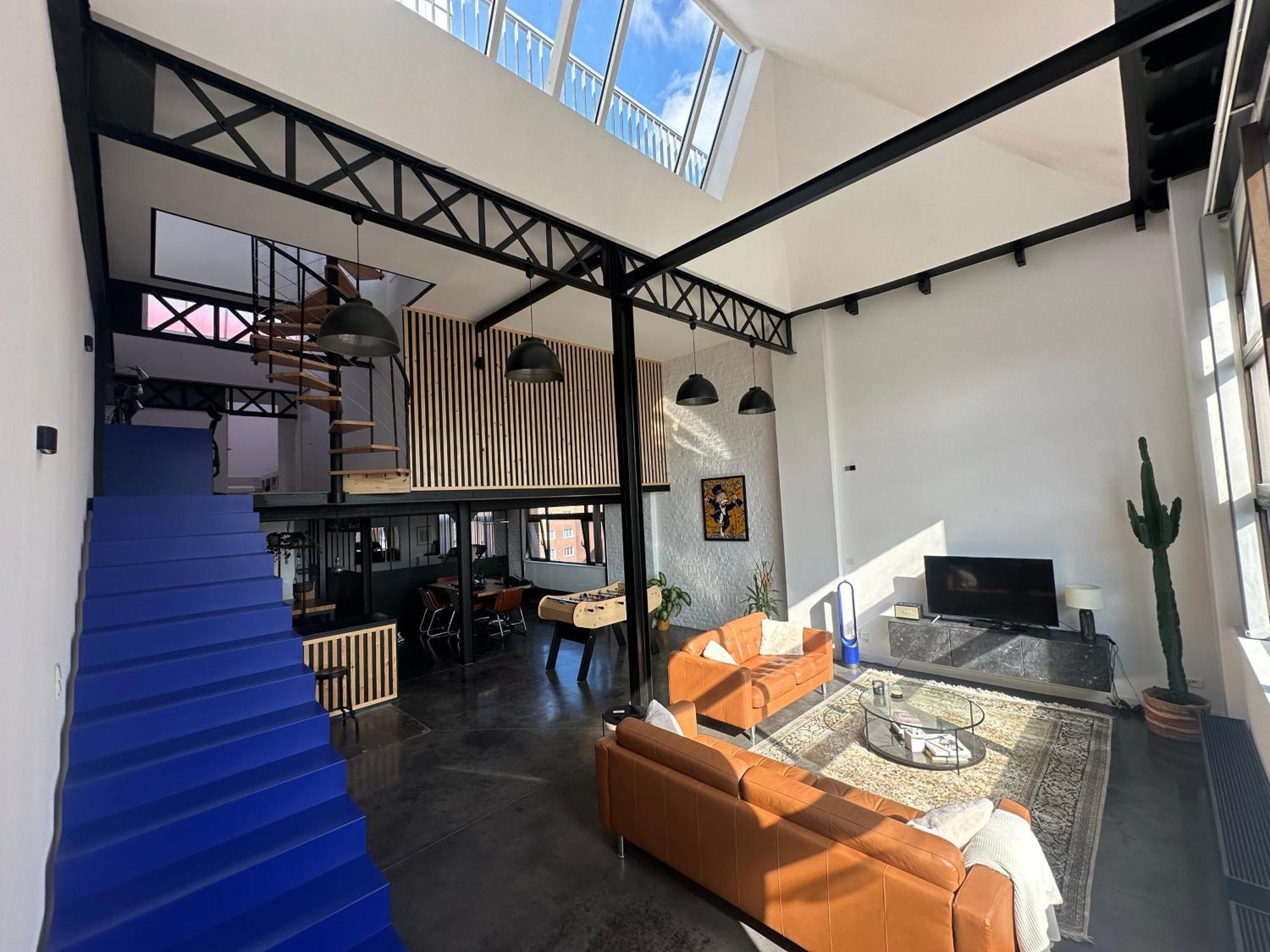 Loft Duplex And Rooftop Roubaix Exterior photo